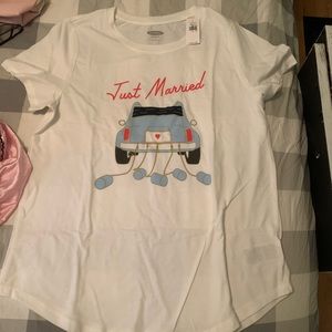 Just married shirt
